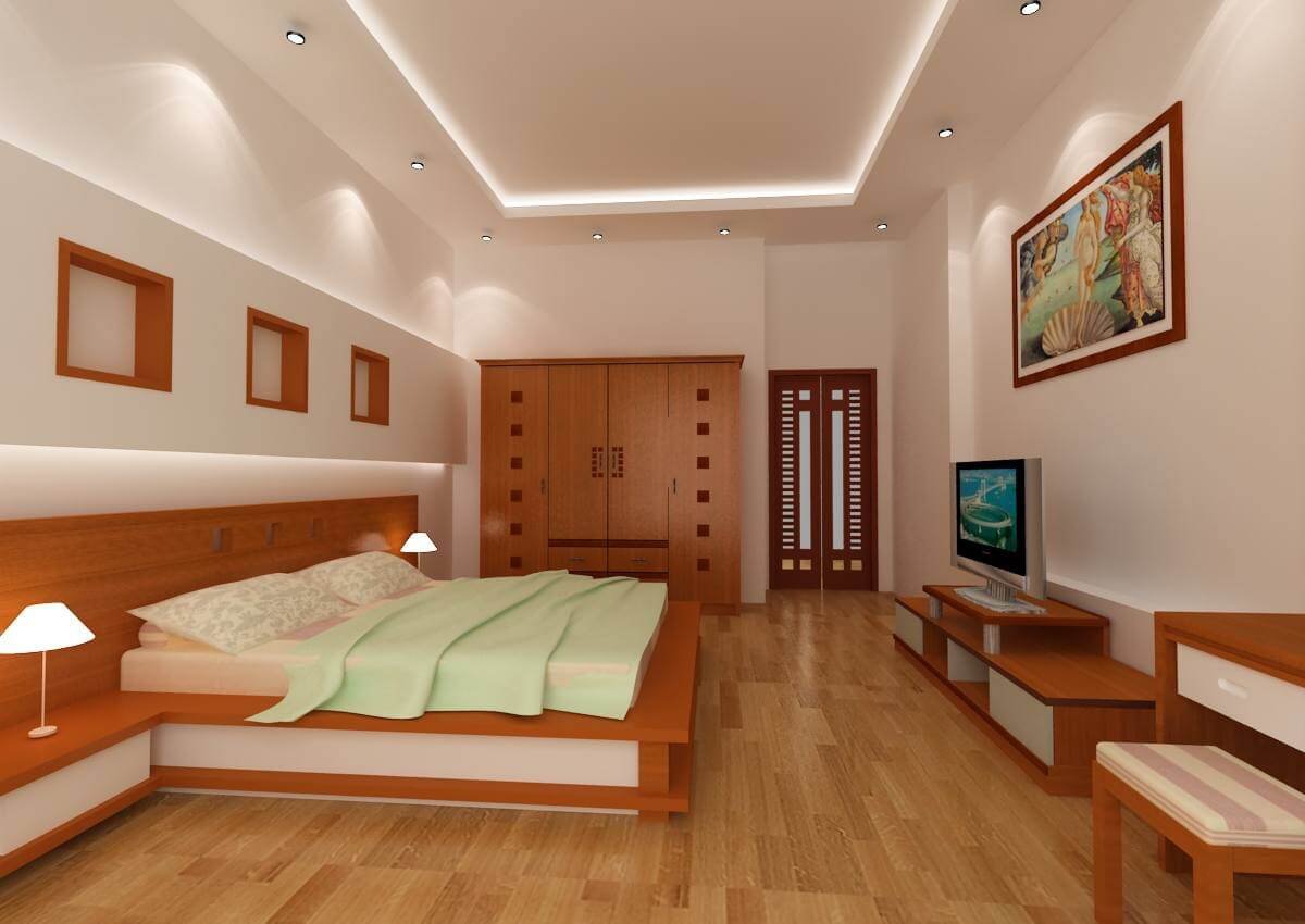 Gỗ nội thất phòng ngủ mang lại vẻ đẹp sang trọng và hiện đại